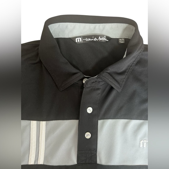 Travis Matthew Black Short Sleeve Polo Size XL - Picture 3 of 5